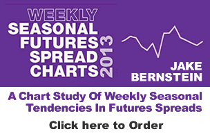 Jake Bernstein  | Weekly Seasonal Futures Spread Charts 2013